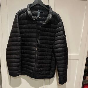 Calvin Klein Men's Charcoal Puffer Jacket